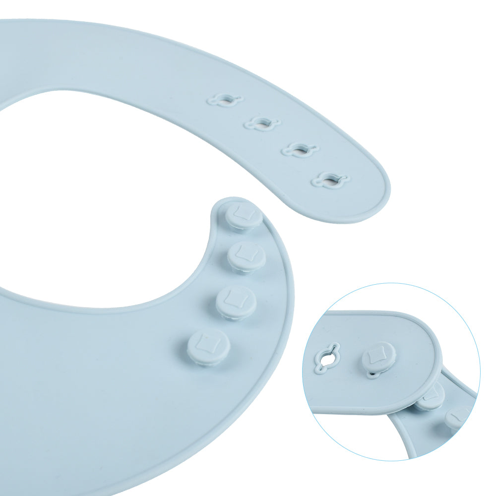 Babify Baby Feeding Set Baby Blue | Non-Slip & Easy to Clean