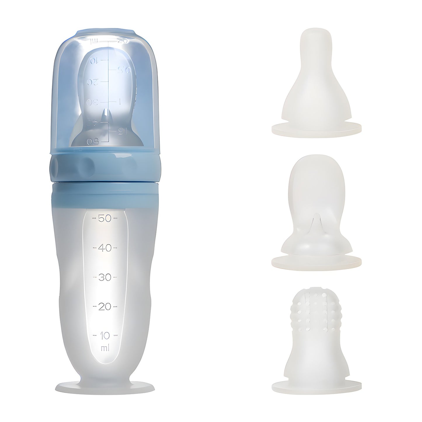 Babify™ Silicone Baby Feeding Bottle – BPA-Free & Easy to Clean