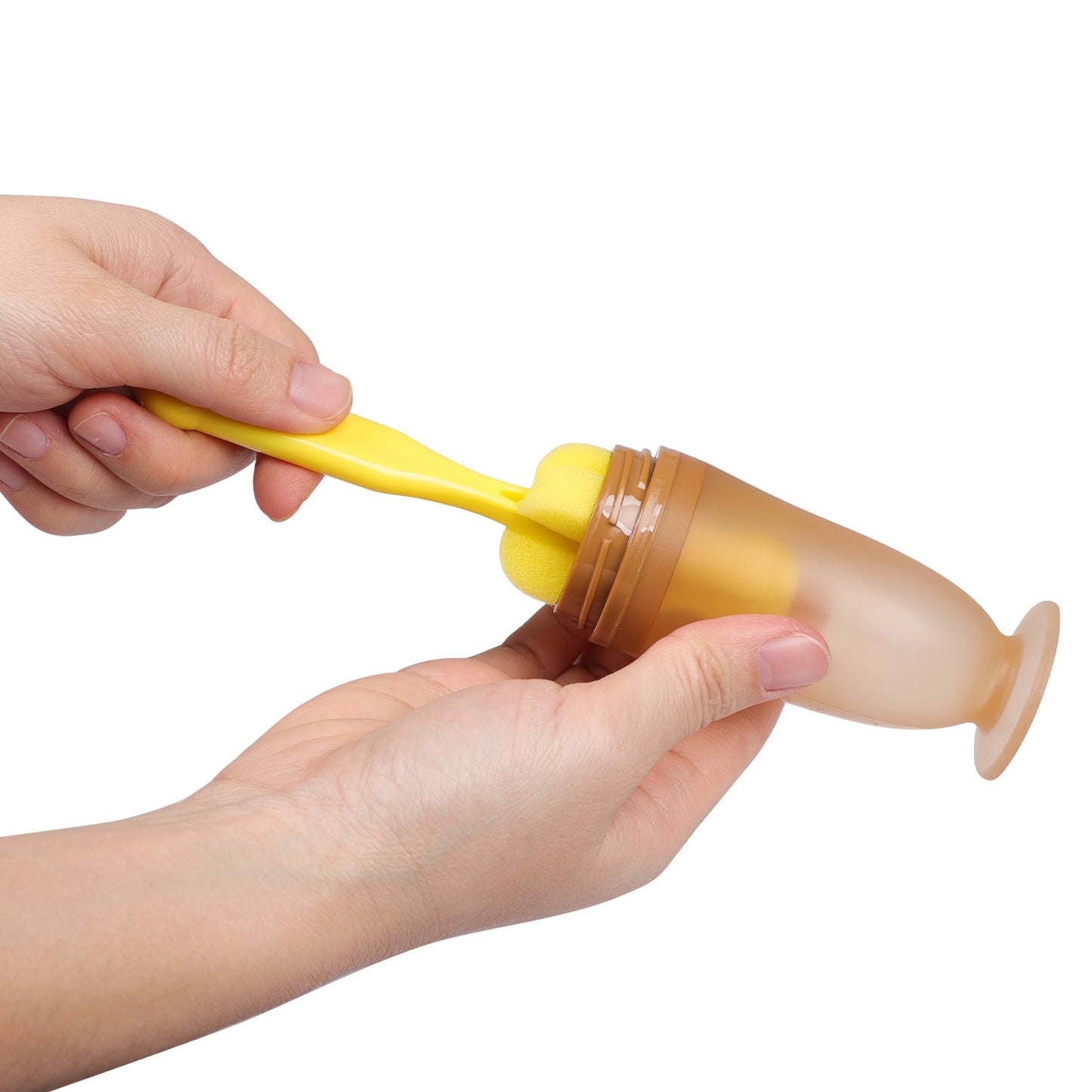 Babify™ Silicone Baby Feeding Bottle – BPA-Free & Easy to Clean