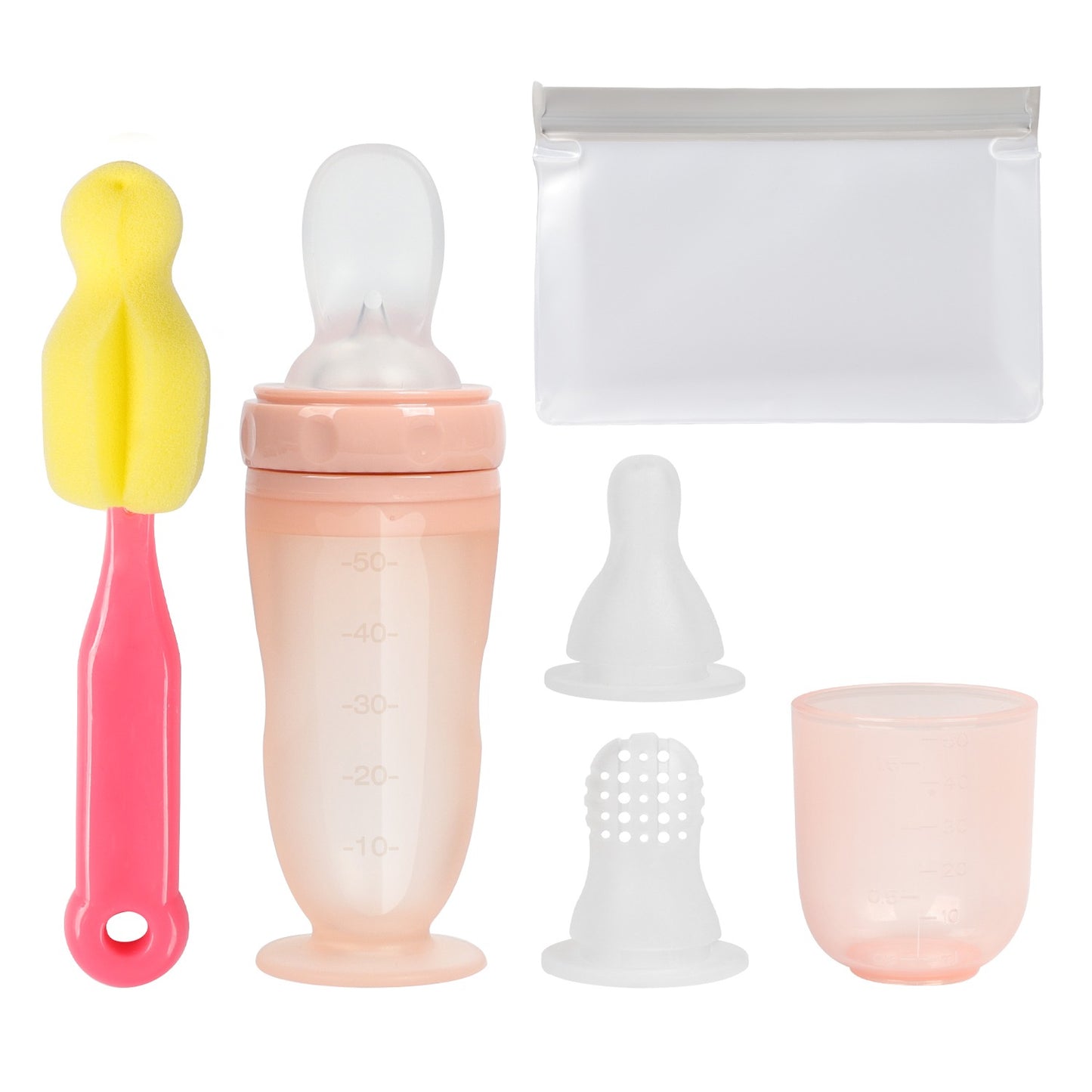 Babify™ Silicone Baby Feeding Bottle – BPA-Free & Easy to Clean