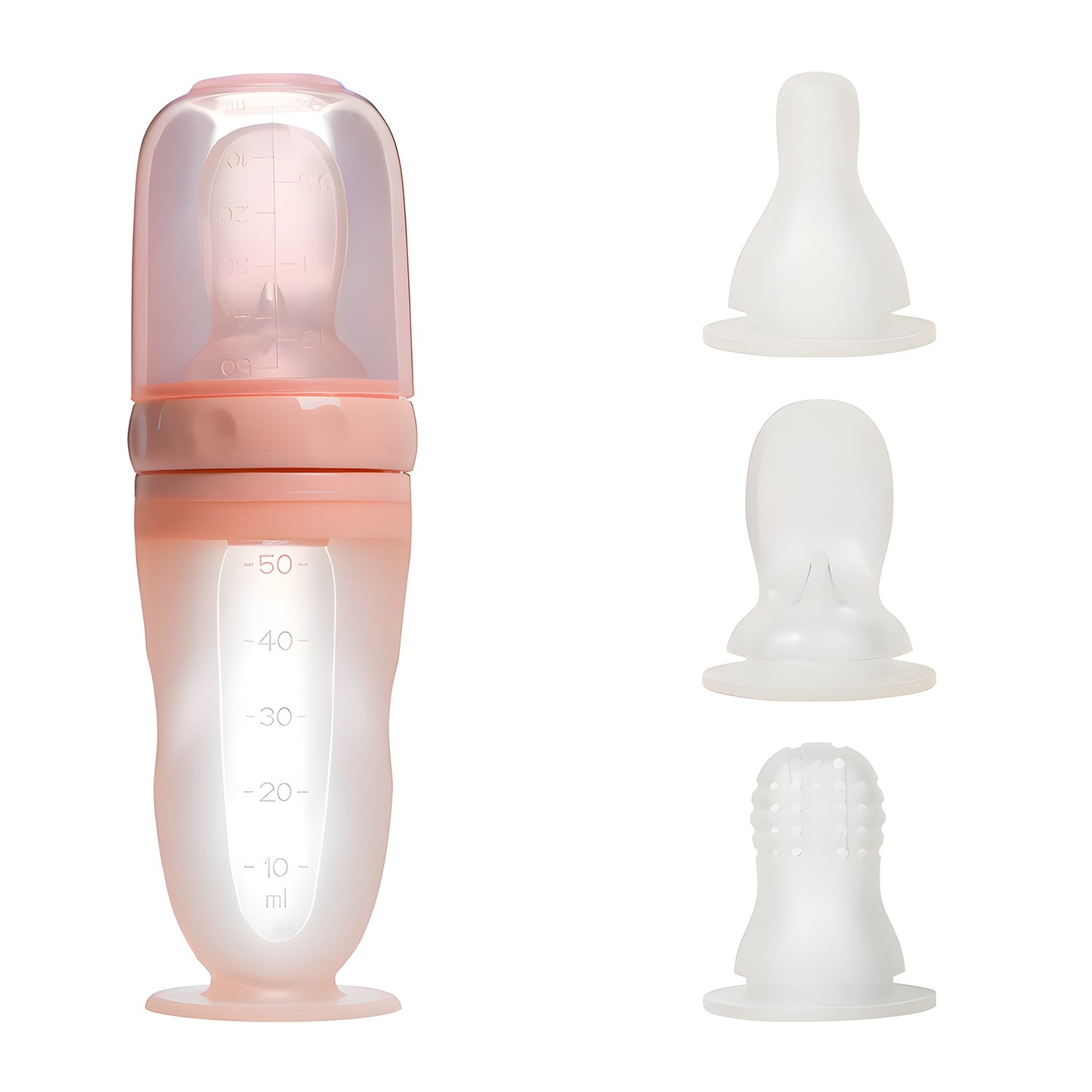 Babify™ Silicone Baby Feeding Bottle – BPA-Free & Easy to Clean