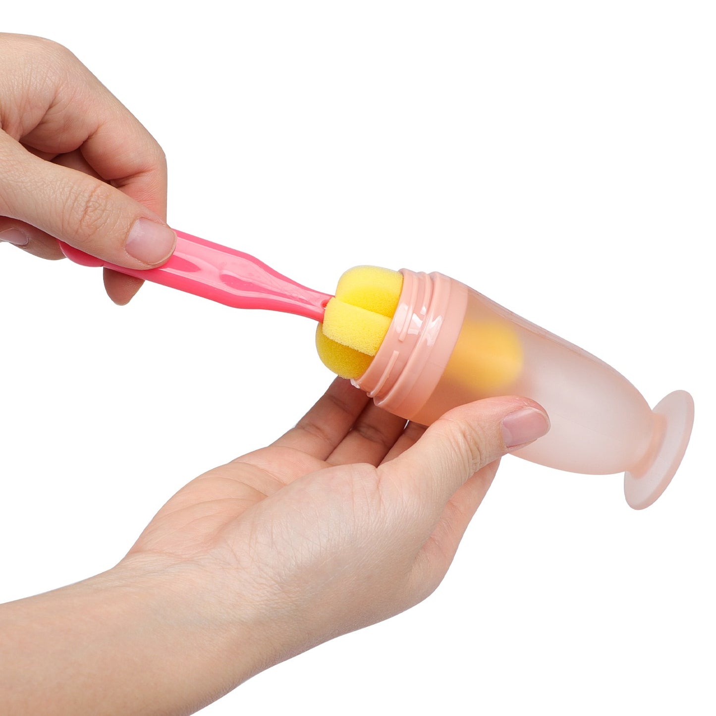 Babify™ Silicone Baby Feeding Bottle – BPA-Free & Easy to Clean