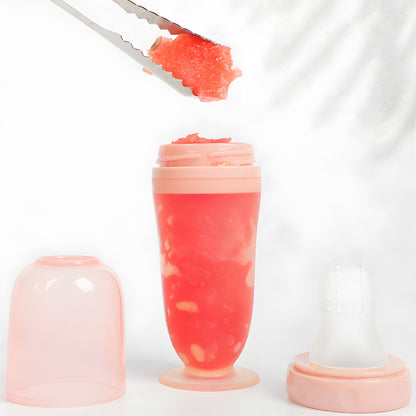Babify™ Silicone Baby Feeding Bottle – BPA-Free & Easy to Clean