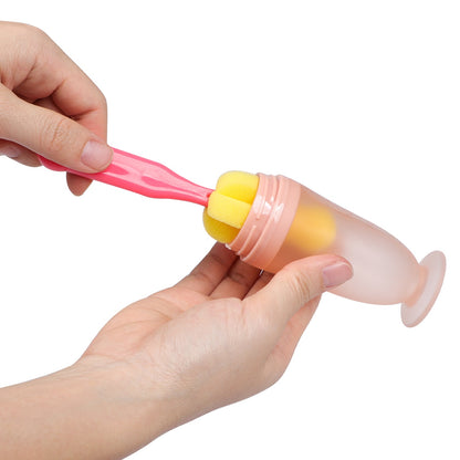 Babify™ Silicone Baby Feeding Bottle – BPA-Free & Easy to Clean